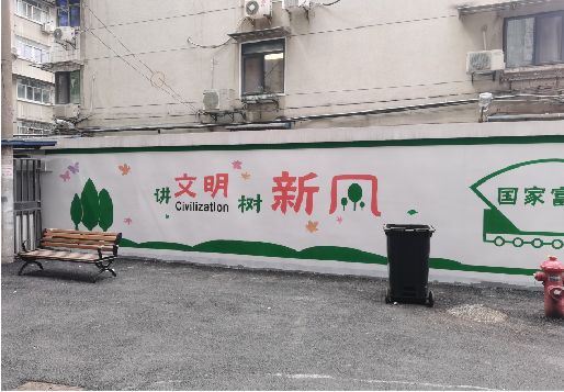黄龙社区墙绘